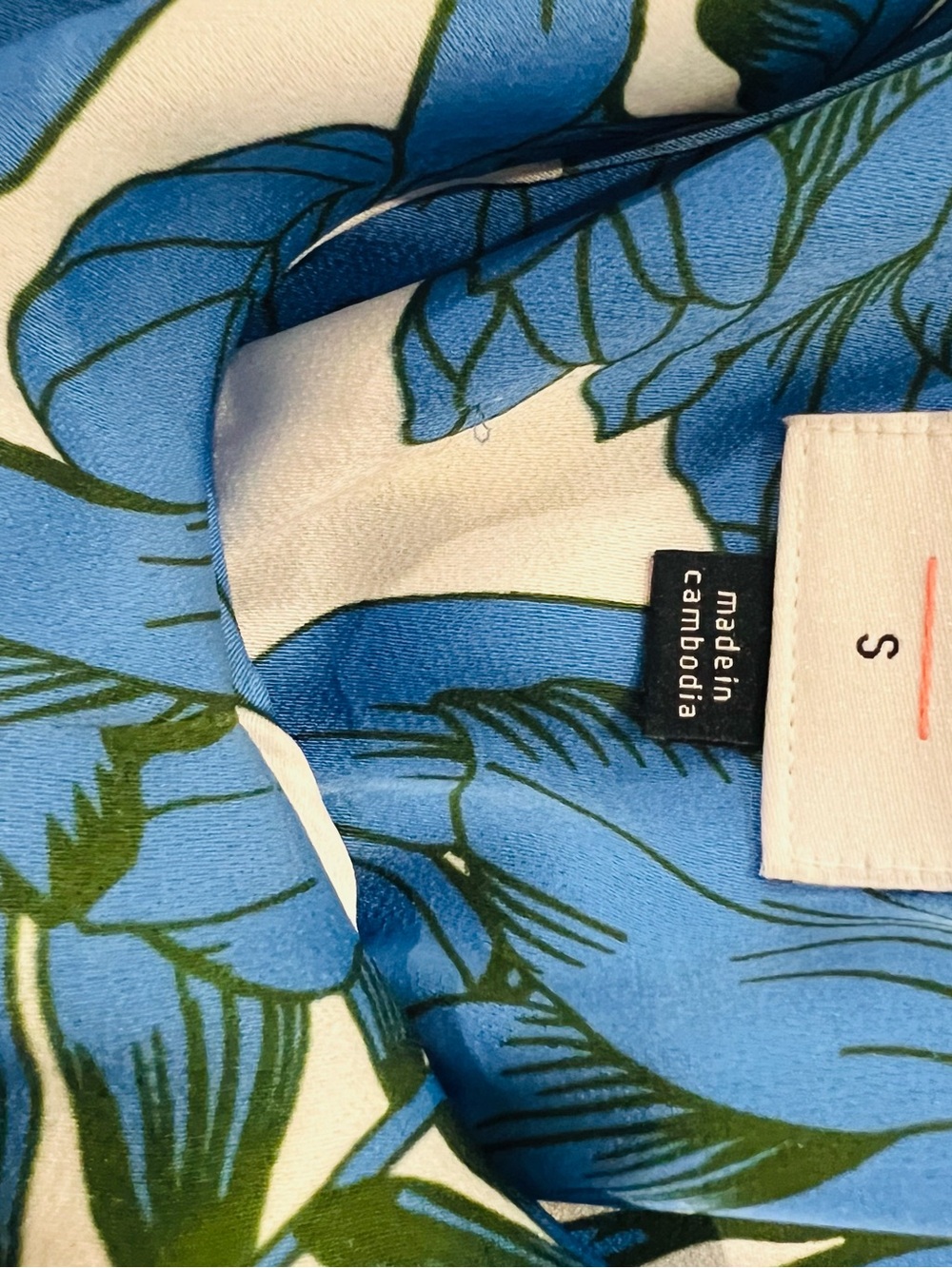 Cabi Blue Floral Slip Dress - Picture 3 of 3
